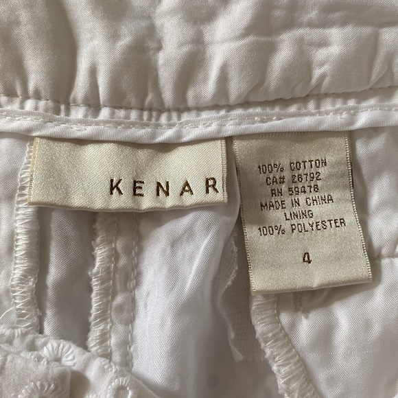 KENAR White shirt Size 4 - Picture 5 of 5